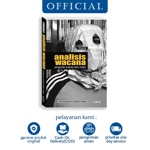 Buku Analisis Wacana ; Pengantar Analisis Teks Media - Eriyanto LKiS