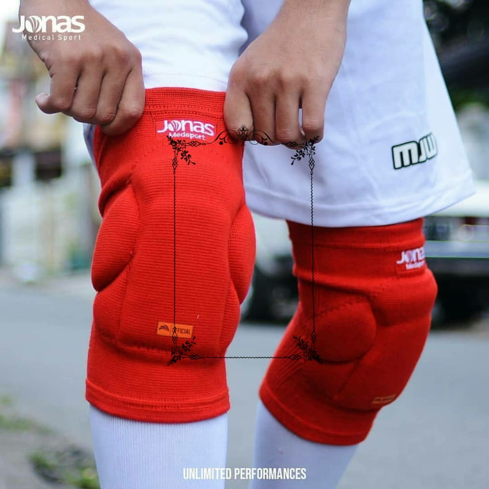 Promo Kneepad Futsal Jonas V2 Knee Pad Deker Pelindung Lutut Keren