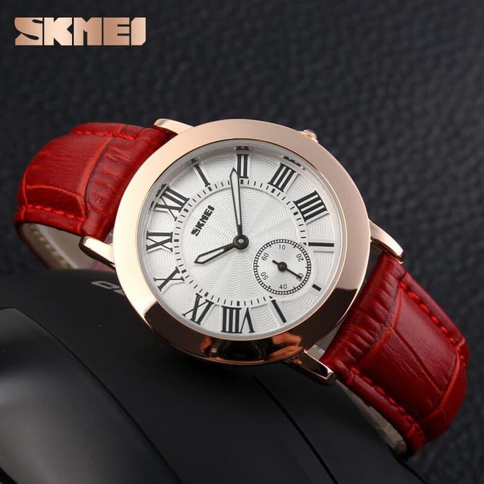 Z51U4 JAM WANITA ROLEX TANGGAL ON WARNA    JAM TANGAN WANITA / PEREMPUAN ORIGINAL MODEL  1083 MERAH