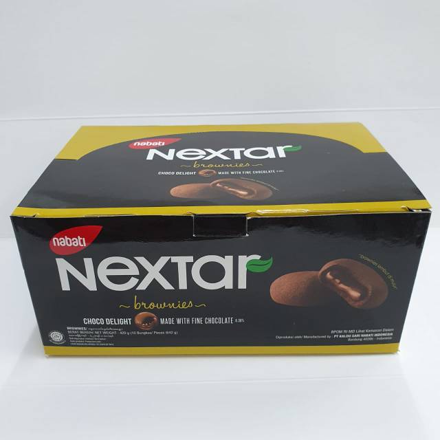 

Nextar brownies choco delight / cokelat ( pak )