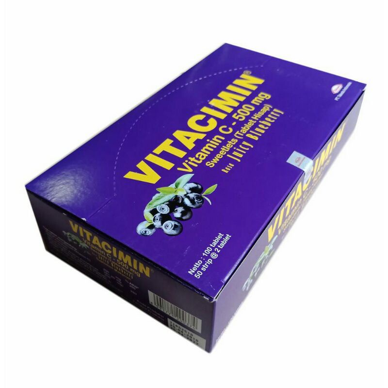 

VITACIMIN RASA BLUEBERRY 100 TABLET