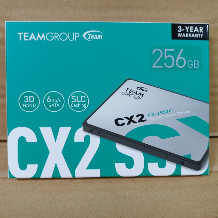 Team Group CX2 SSD 256GB 2.5&quot; SATA III 6Gb/s