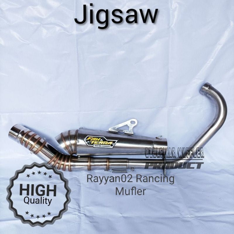 knalpot FANTERRA jiksaw for CB,SATRIA,VERZA,TIGER,MP,GL.