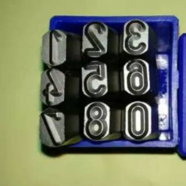 

Best Seller MASUS Germany Angka Ketok 7 mm Stamp Punch Figure 0-9