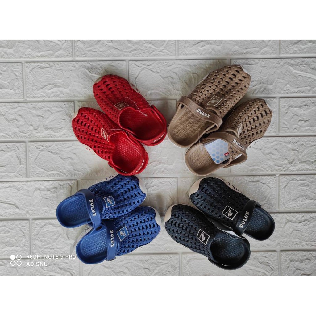 Dulux Sandal Anak Bakpao Baim Motif Anyam Size 20 Sd 29