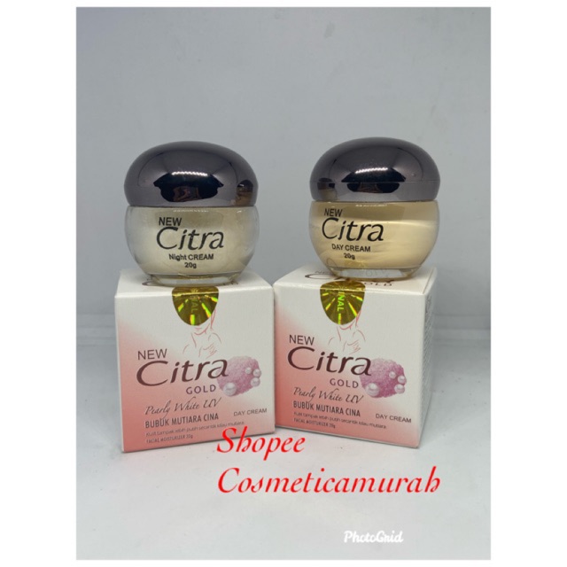 (cc,ux) CITRA GOLD CREAM SIANG DAN MALAM - CREAM PEMUTIH WAJAH CITRA GOLD DAY AND NIGHT