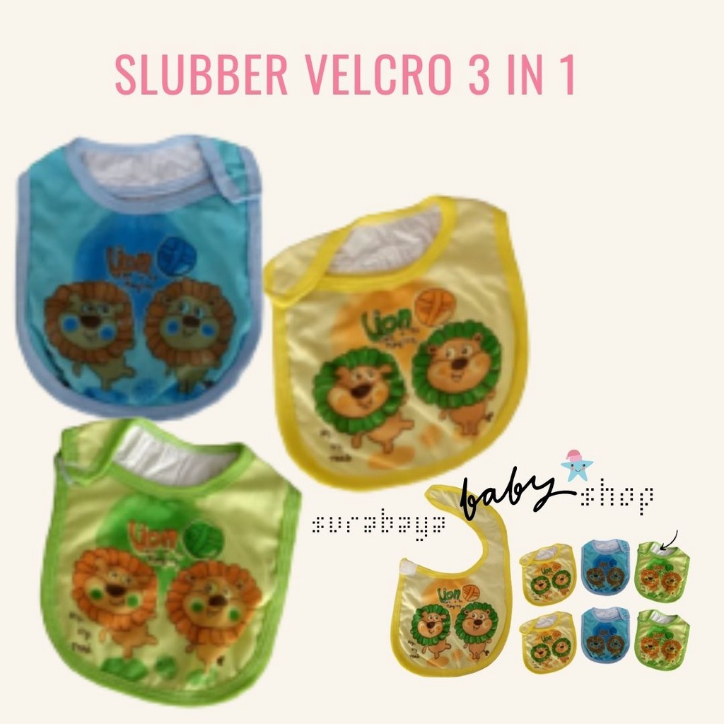 SLUBBER / CLEMEK MAKAN BAYI VELCRO 3 IN 1 773002