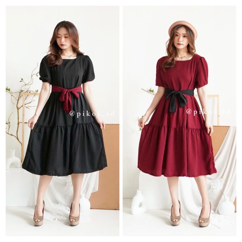 SAVAHHIJAB - CASSANDRA DRESS/DRESS CASUAL WANITA/6795