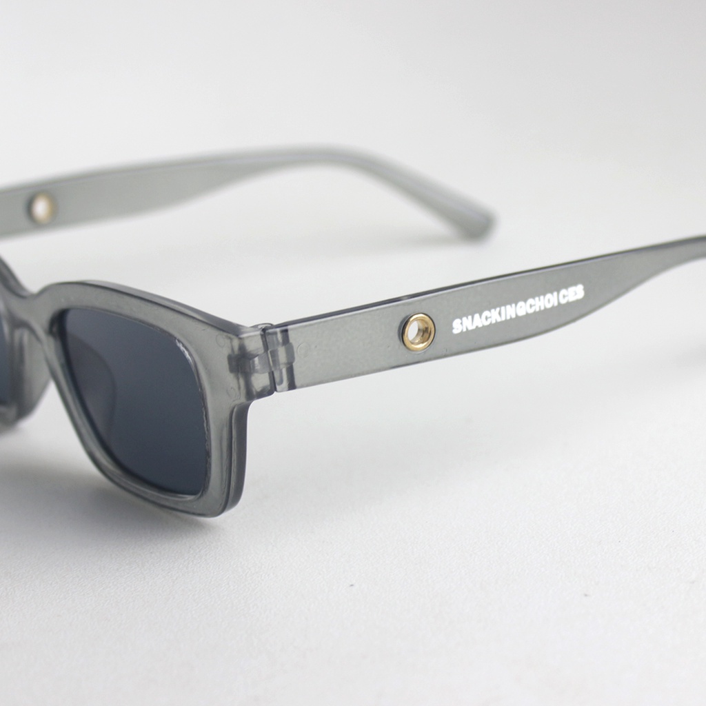 Sunglasess | Kacamata | Greyclear | Black | Snackingchoices