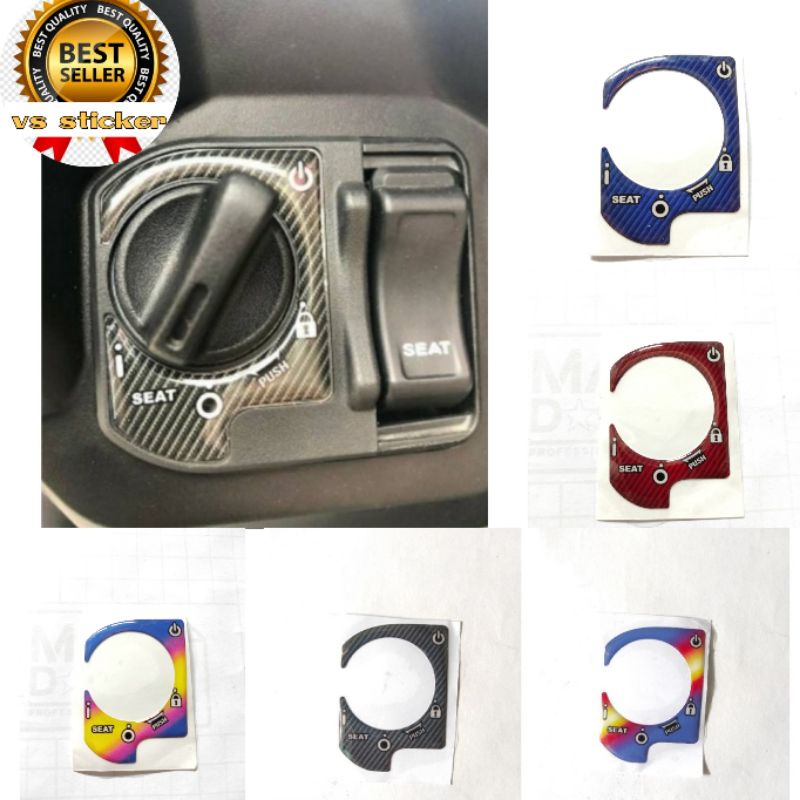 TIMBUL EMBLEM KUNCI KONTAK MOTOR HONDA VARIO 150 Scoopy keyless Vario 150 2018 2019 2020 murah-2