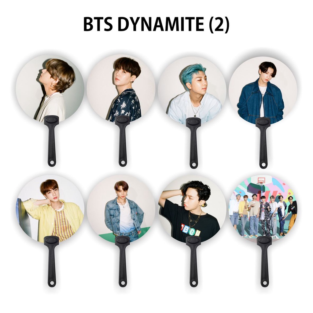 [READY STOCK] KIPAS TANGAN BTS DYNAMITE - SOUVENIR KPOP UNOFFICIAL