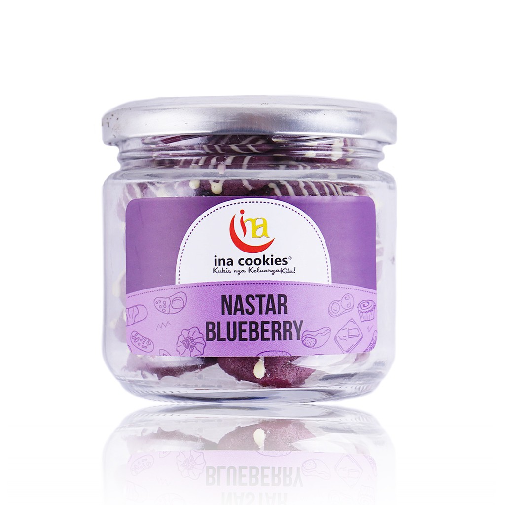 

Ina Cookies Kue Kering Nastar Blueberry JAR wildan