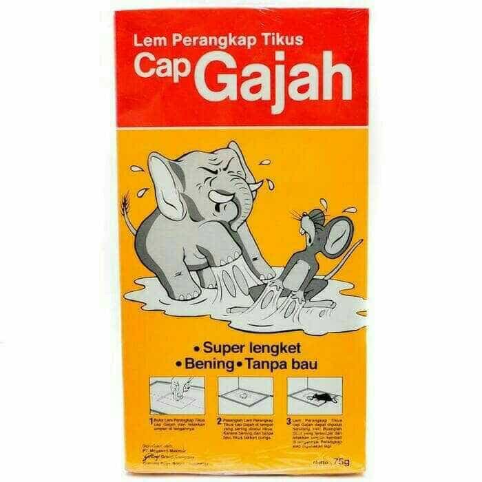 Jual LEM TIKUS PAPAN CAP GAJAH GROSIR TERMURAH Berkualitas