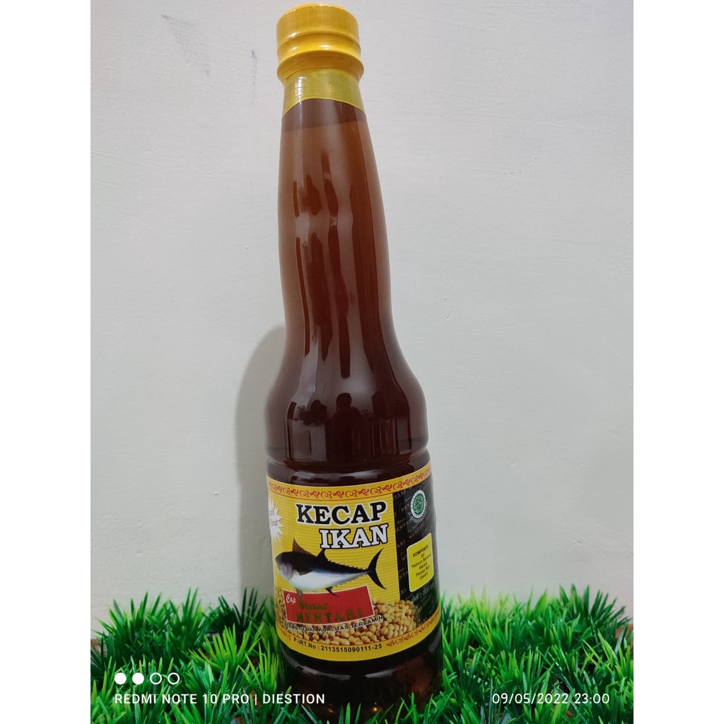 Kecap Ikan Jumbo 600mL Kemasan Botol Cap Sinar Mentari