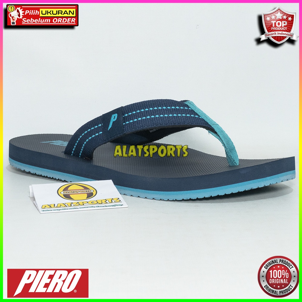 Piero Altic P80062 Sandal Jepit Pria Original