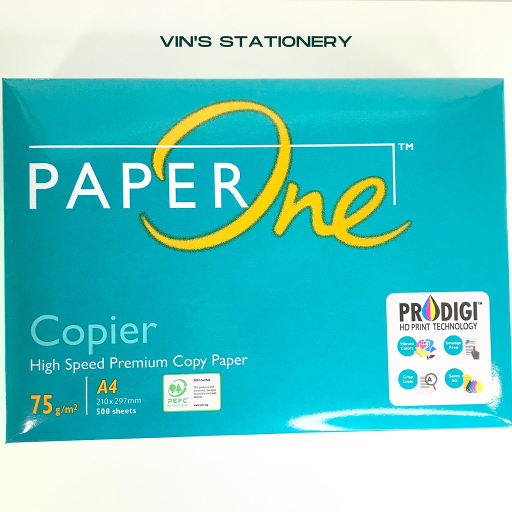 

ORIGINAL PAPER ONE KERTAS HVS A4 / KERTAS FOTO COPY A4 75 gr & 80 gr