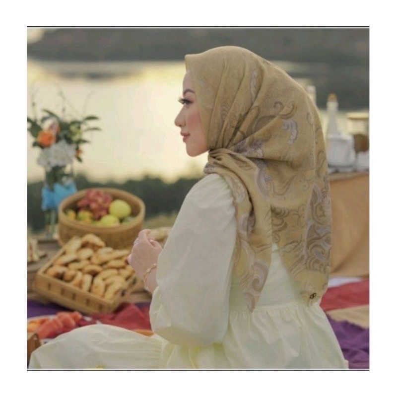 Buttonscarves wave sunrise preloved