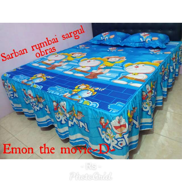 Sprei rumbai doraemon movie