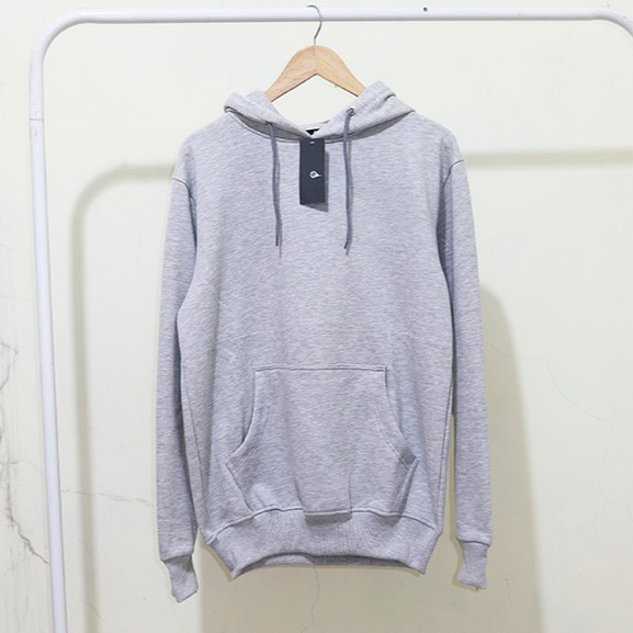 Jaket hoodie polos original