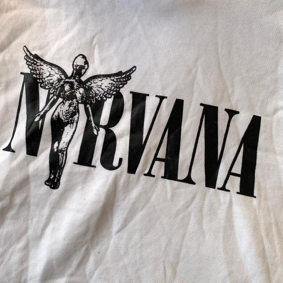 L4angsung Proses,,Hoodie H&M HnM Nirvana Original Full Label |ready....
