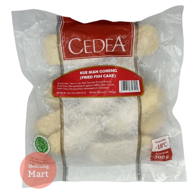 

Cedea Fish Cake / Kue Ikan Gepeng 500gram