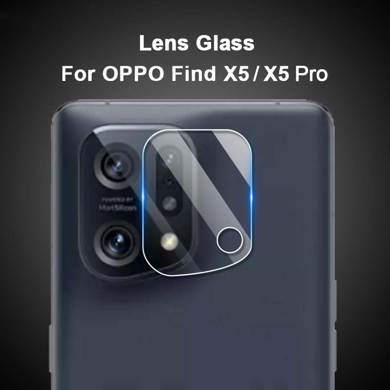 Pelindung Lensa Kamera Tempered Glass Anti Gores Ultra Tipis Untuk OPPO FIND X5 / X5 Pro