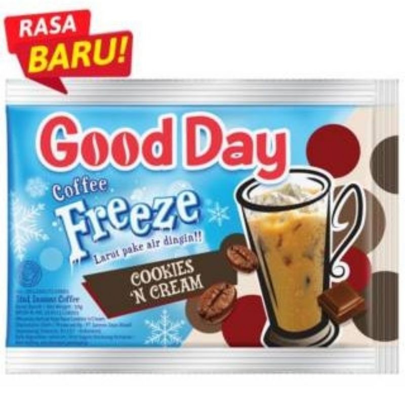 Good Day Freeze 10 x 30gr all varian