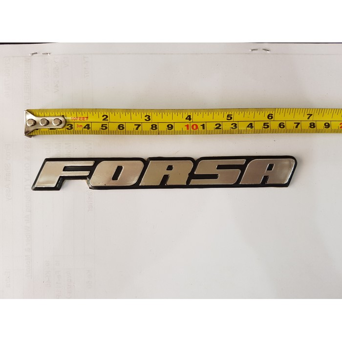 Emblem suzuki FORSA panjang 16.5cm