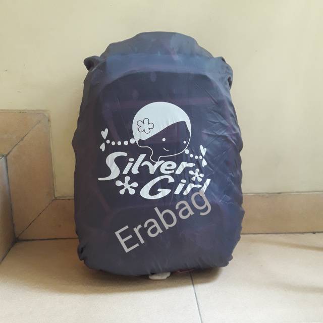 Tas Alto Silver Girl Anak Sekolah COKLAT Backpak Import Original 71679V