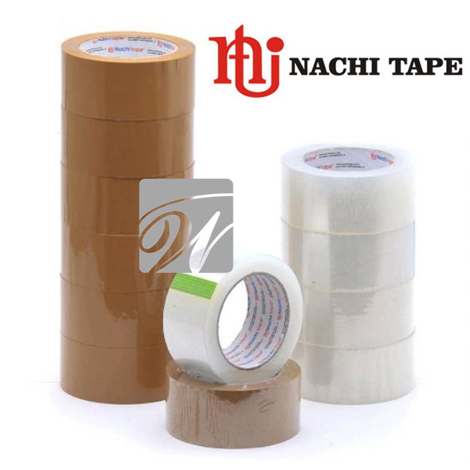 

ISOLASI NACHI Besar 48 mm x 100 Yard Bening / Coklat