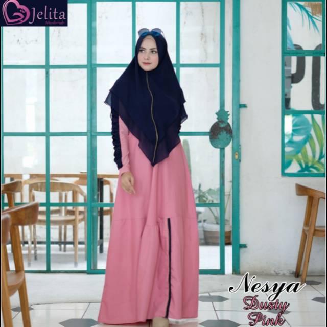 NASYA DRESS SYAR'I BY JELITA MUSLIMAH