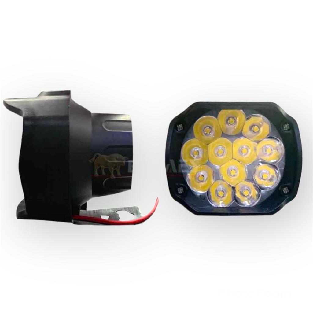 LAMPU TEMBAK SPION MOTOR 12/6 MATA 10 WAT WATERPROOF | LAMPU SOROT LED SPION 12/6 MATA 10 W | LAMPU TEMBAK LED 12 MATA