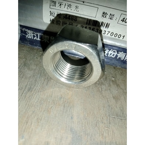 Mur M20 drat halus 1.5 stainless 304 THE A2-70