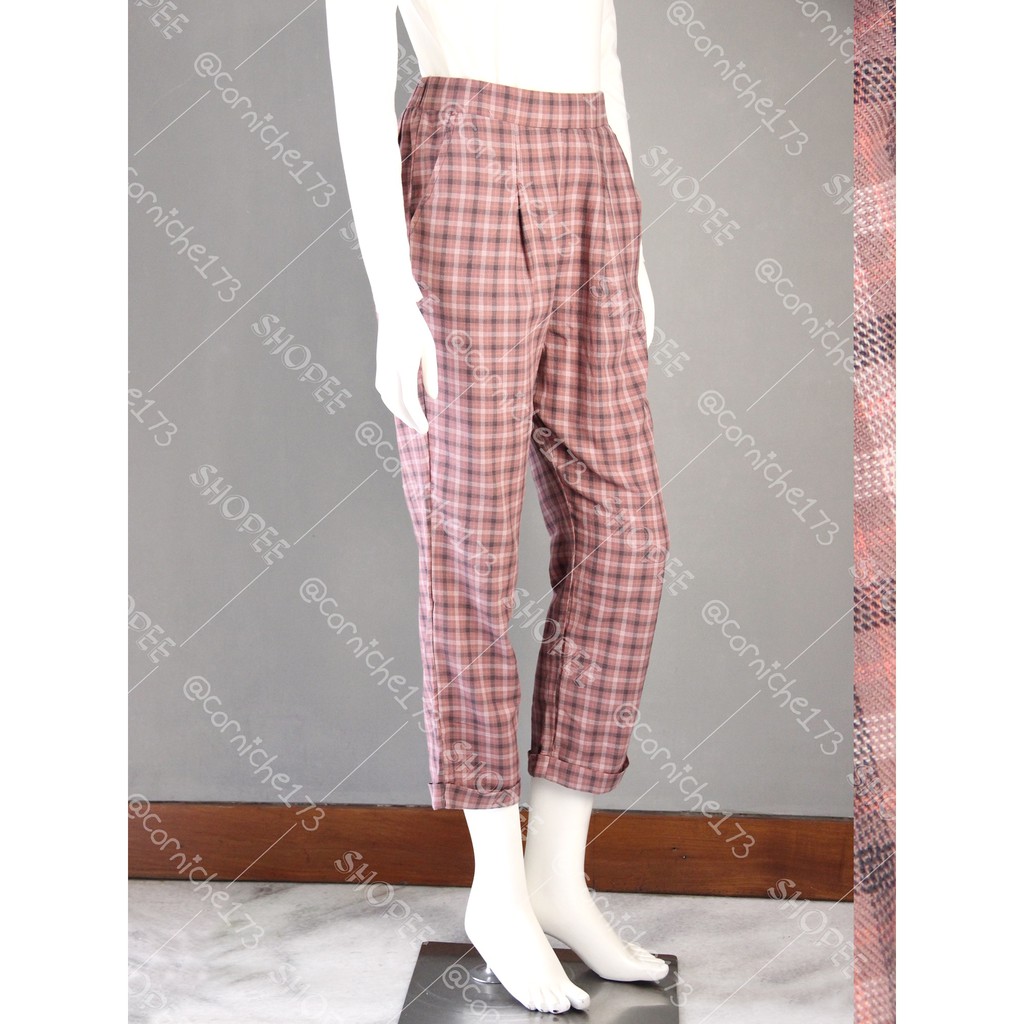 Corniche New Marlyn Pants Merah Bata - TH90313