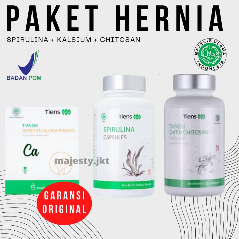 Suplemen Hernia Original | Obat Herbal Hernia