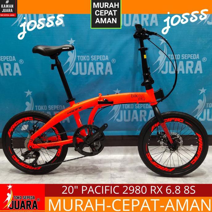 Sepeda Lipat Pacific 2980 Rx 6.8 8S Folding 20