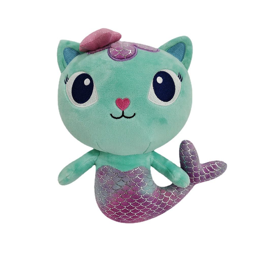 Gabby's Dollhouse Plush Toy Mermaid Cat Stuffed Doll Kids Girls Accompany Gift