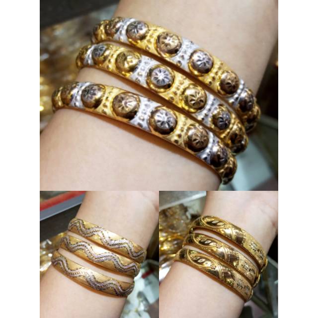 Gelang keroncong Kadar 375%