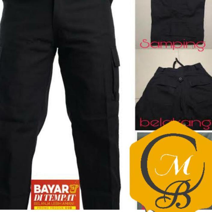 ☛ CELANA PDL HITAM PANJANG - CELANA PDL PANJANG MURAH - CELANA PDL POLOS ❃