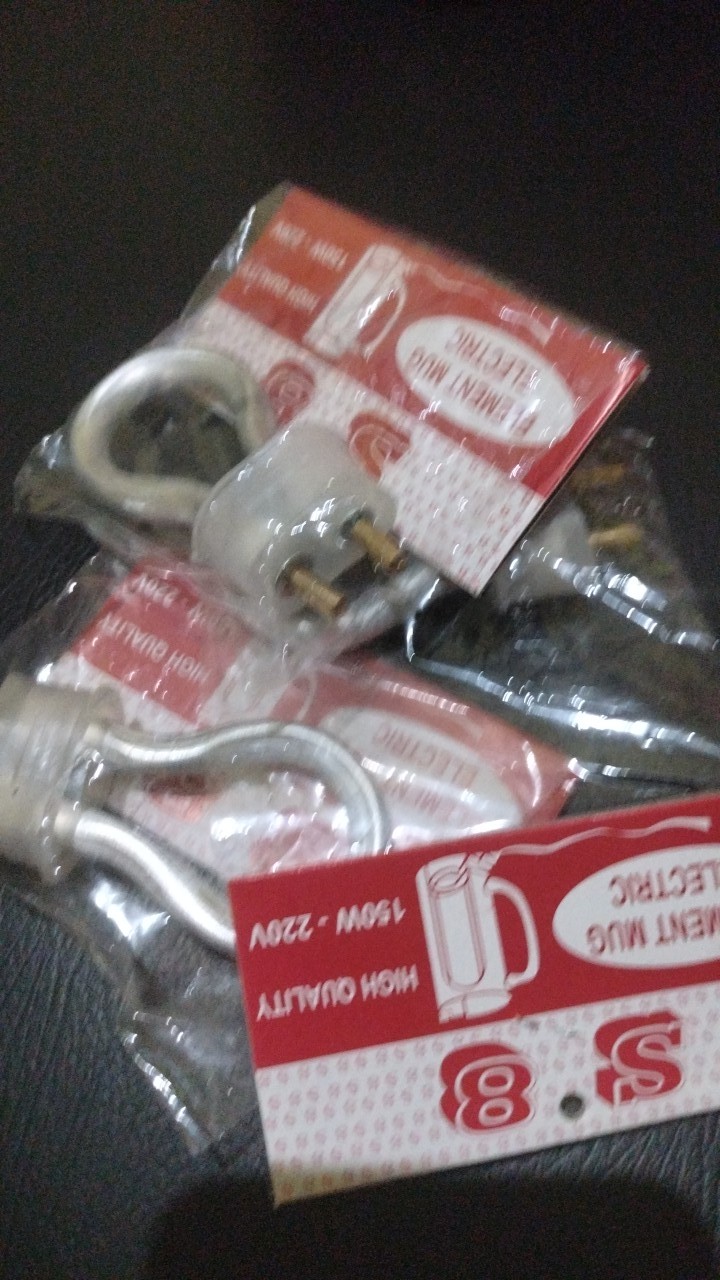 Elemen Teko Listrik Plastik  Alumunium