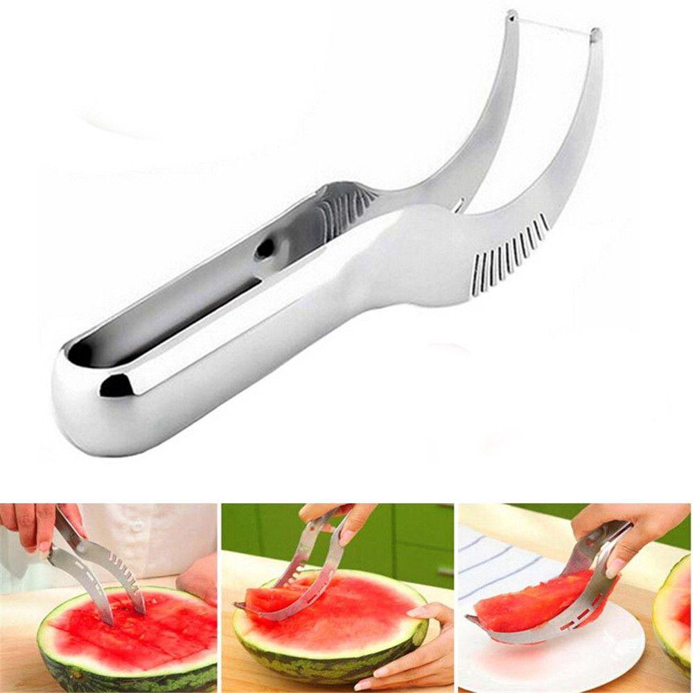 Solighter Watermelon Slicer Multifungsi Aksesoris Dapur Artefak Semangka Klip