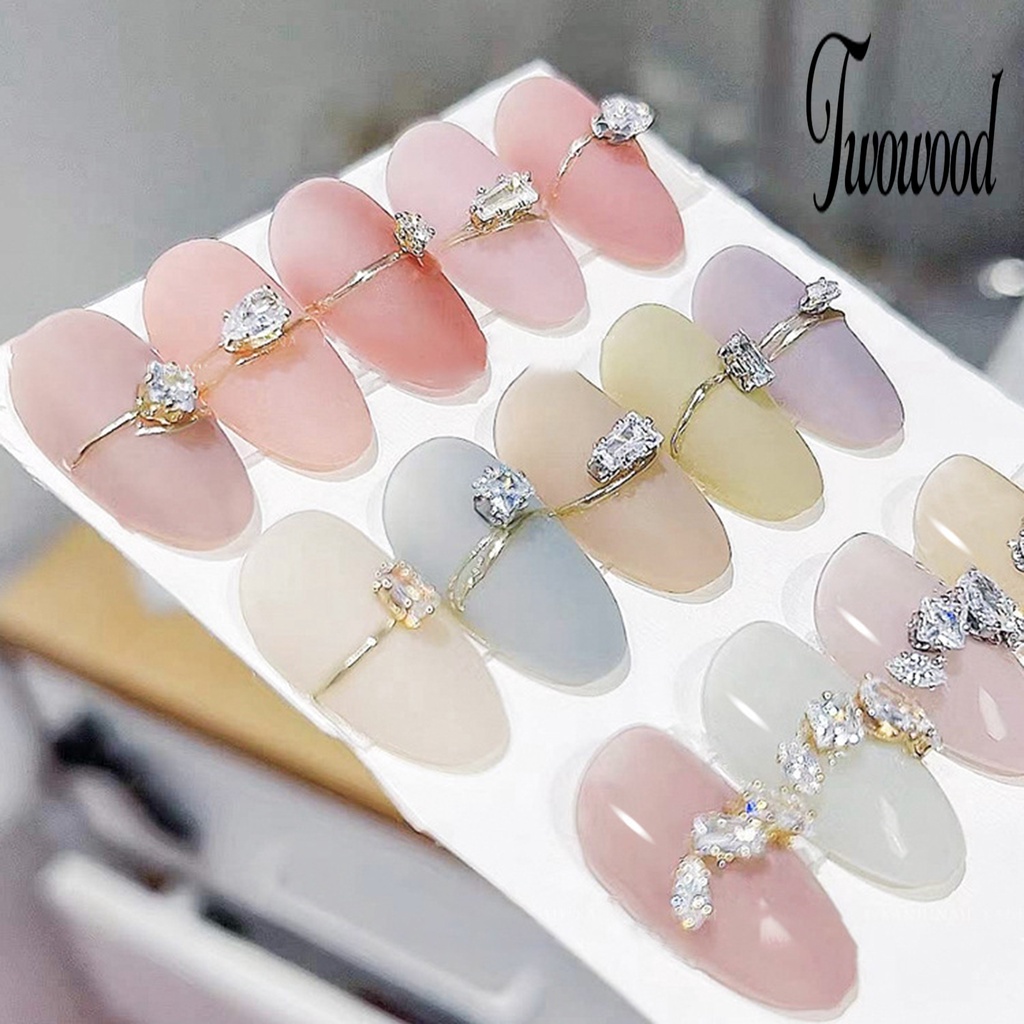 20 Pcs Ornamen Perhiasan Berlian Imitasi Bentuk Tetesan Air Mata Kuda Bahan Zirkon Untuk Dekorasi Nail Art