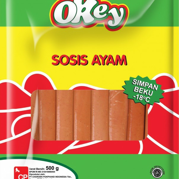 

Sosis ayam Okey 500gr