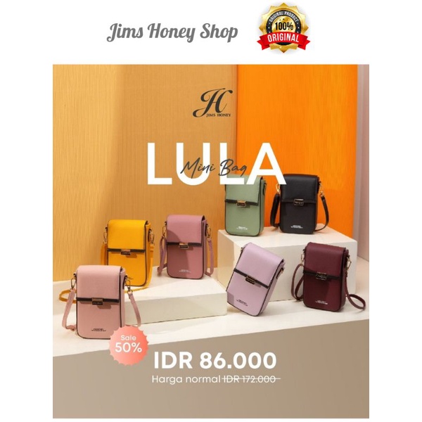 Promo Lula Mini Bag Jims Honey/Tas HP Original-tas mini-tas wanita-tas cewek