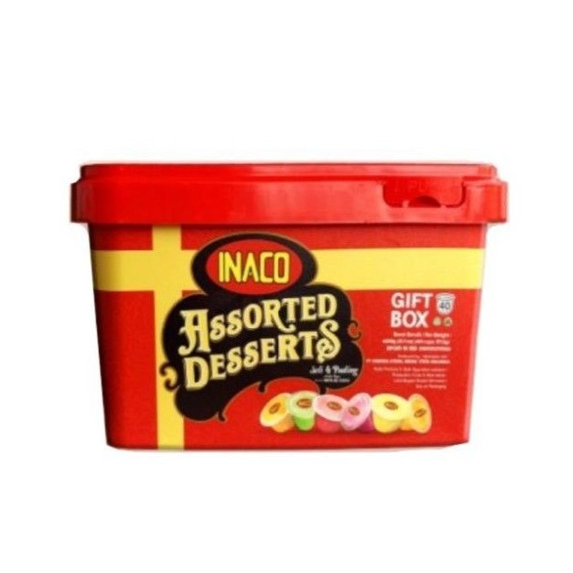 

Inaco Assorted Desserts Jelly & Pudding (Box) / Inaco Jelly dan Pudding