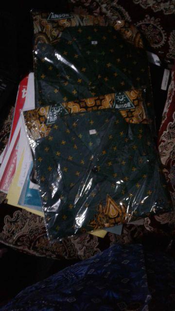 Kemeja Batik Ansor Motif Wayangan