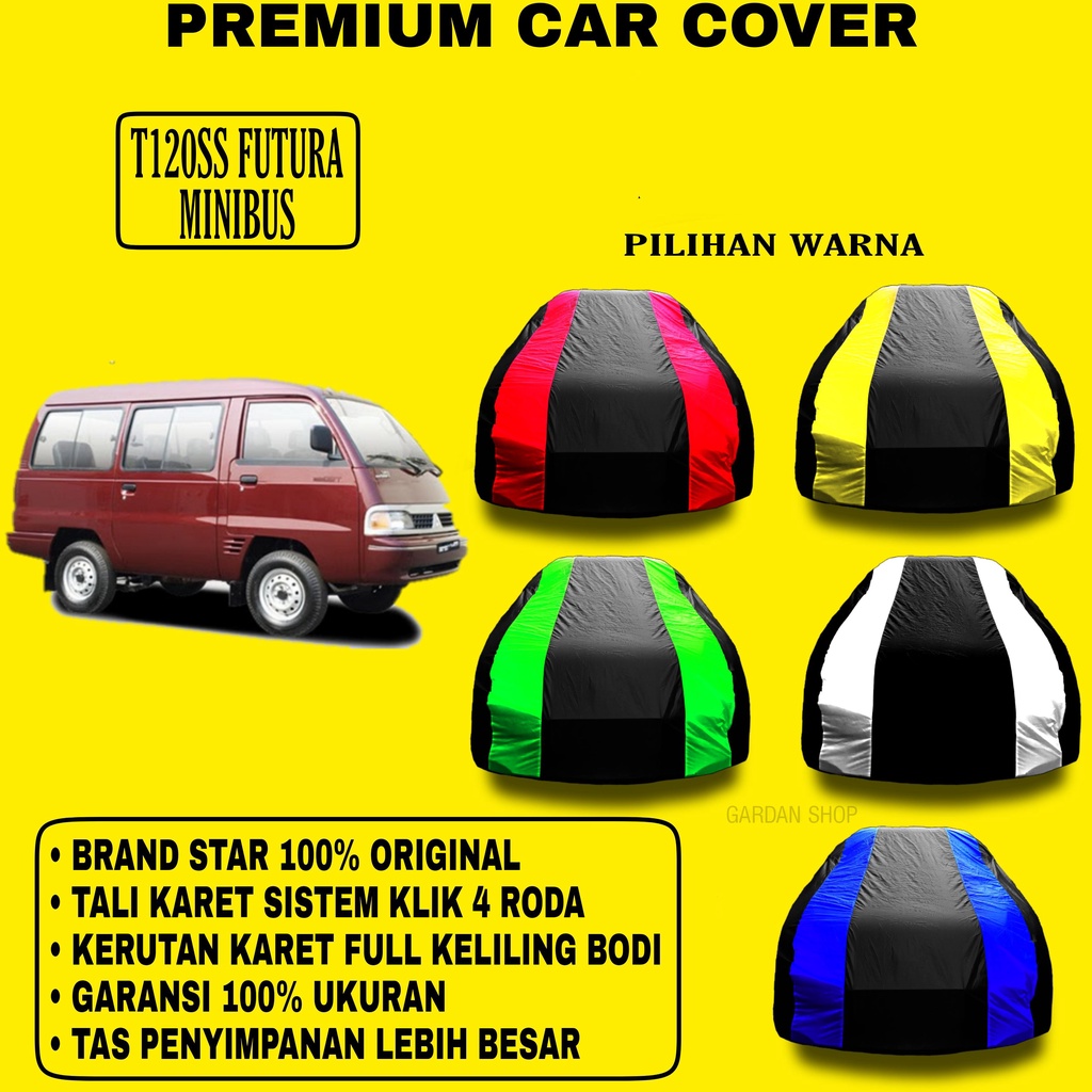 Body Cover T120SS MINIBUS FUTURA Garis 2 WARNA Penutup Pelindung Bodi T120ss Minibus Futura PREMIUM