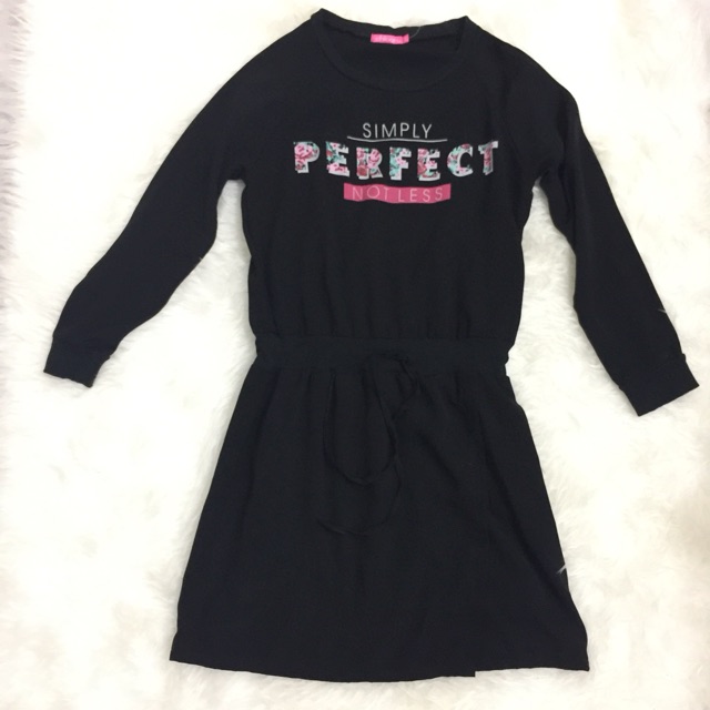 Preloved dress chic girl Black