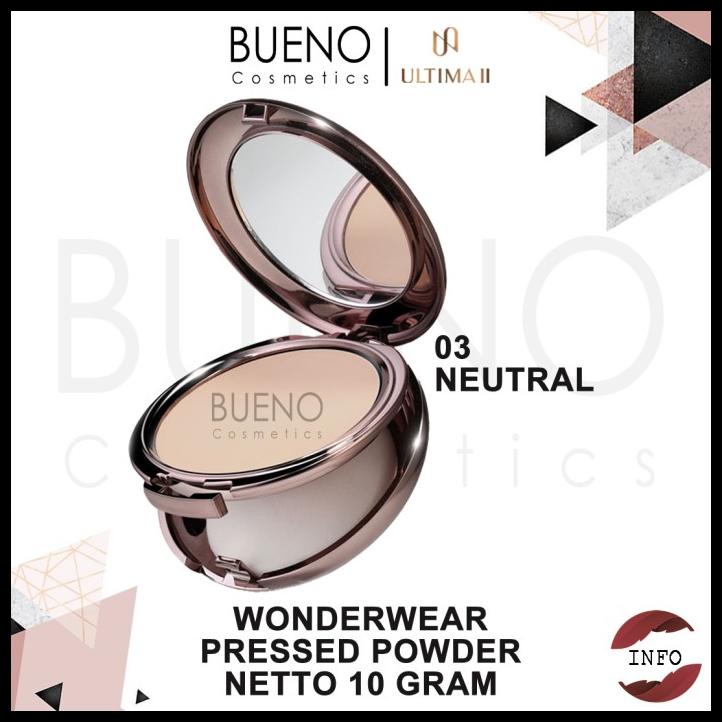 Ultima Ii Wonderwear Pressed Powder Bedak Padat Matte Oily Skin Diskon