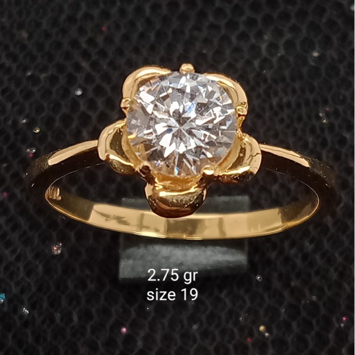 Cincin Emas 17K - 2.75 gr Kadar 750 - CBS200000007